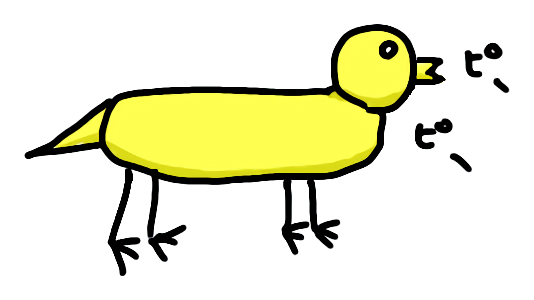 ぴよらぼの鳥のアイコン